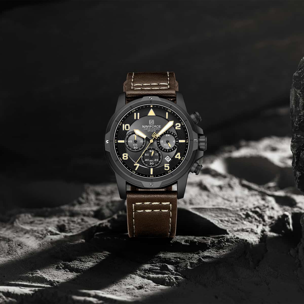 Naviforce 8077 L - Brown Black