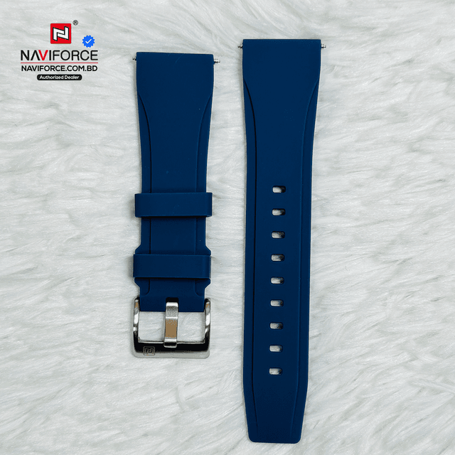 Naviforce Silicon Belt 24mm - Blue
