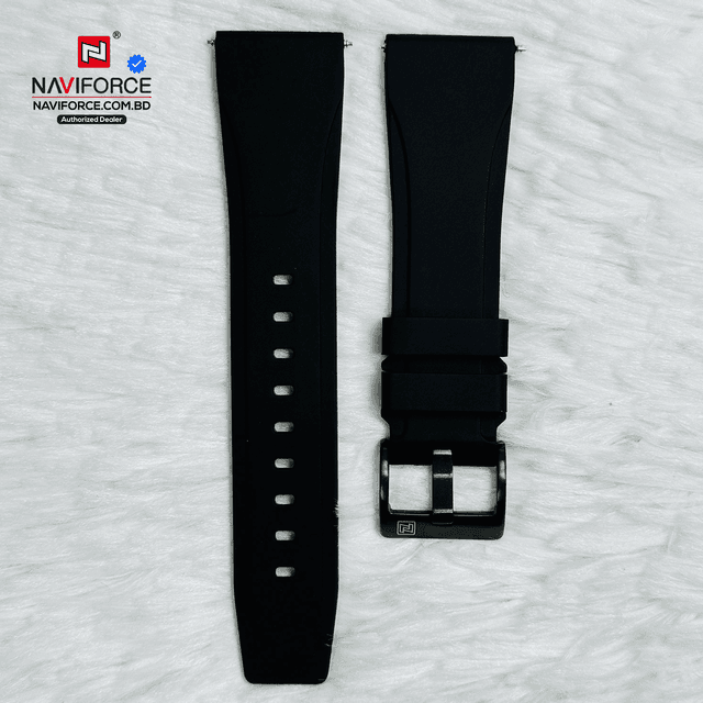 Naviforce Silicon Belt 24mm - Black