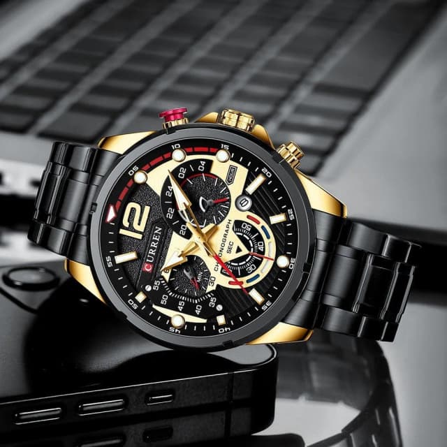 Curren 8395 - Black Gold