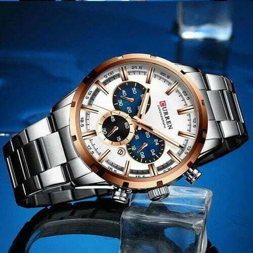 Curren 8355 - Silver Gold