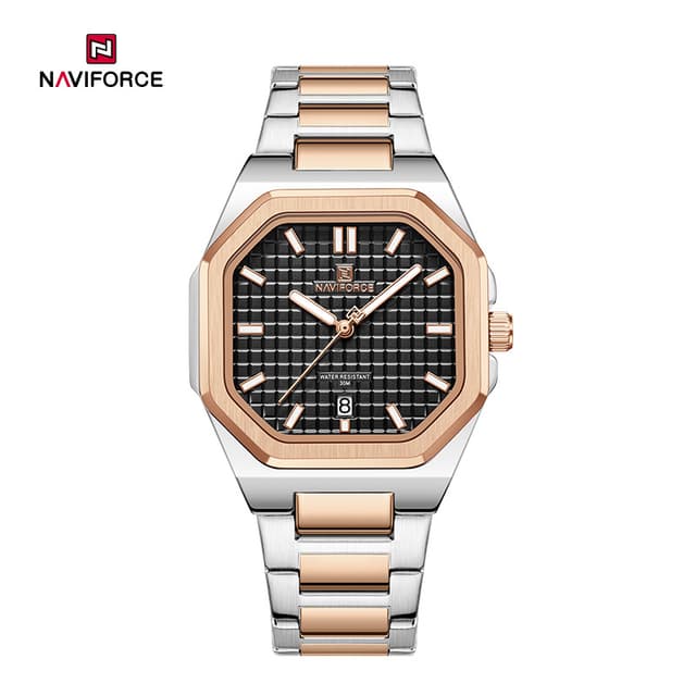 Naviforce 5053 - Rose Gold Black