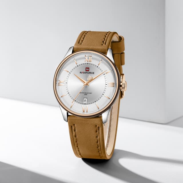 Naviforce 9272 - Brown White