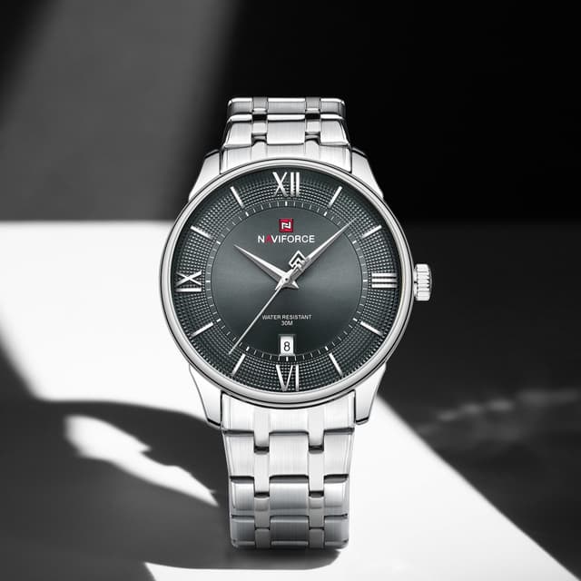 Naviforce 9272 CH - Silver Gray