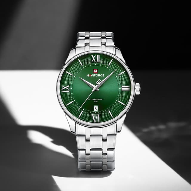 Naviforce 9272 CH - Silver Green