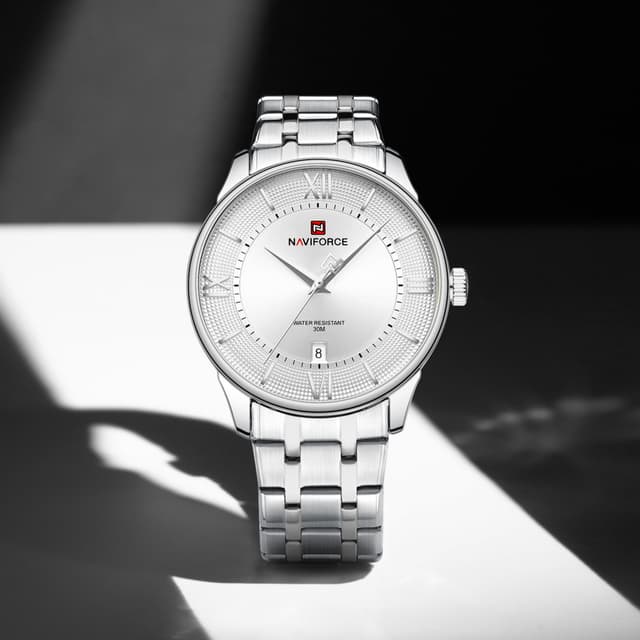 Naviforce 9272 CH - Silver 