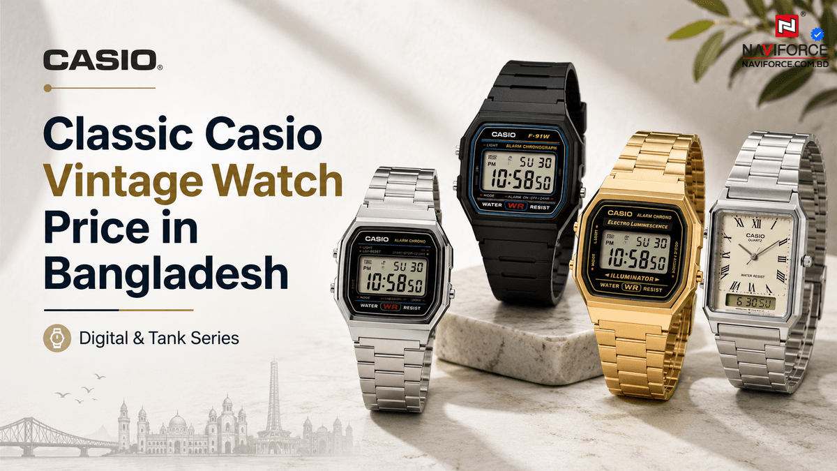 Classic Casio Vintage Watch Price in Bangladesh — Digital & Tank Series Guide