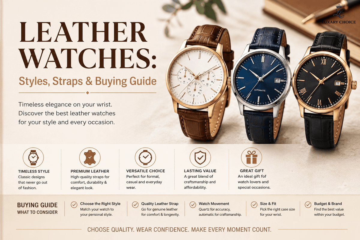 Leather Watches: Styles, Straps & Buying Guide