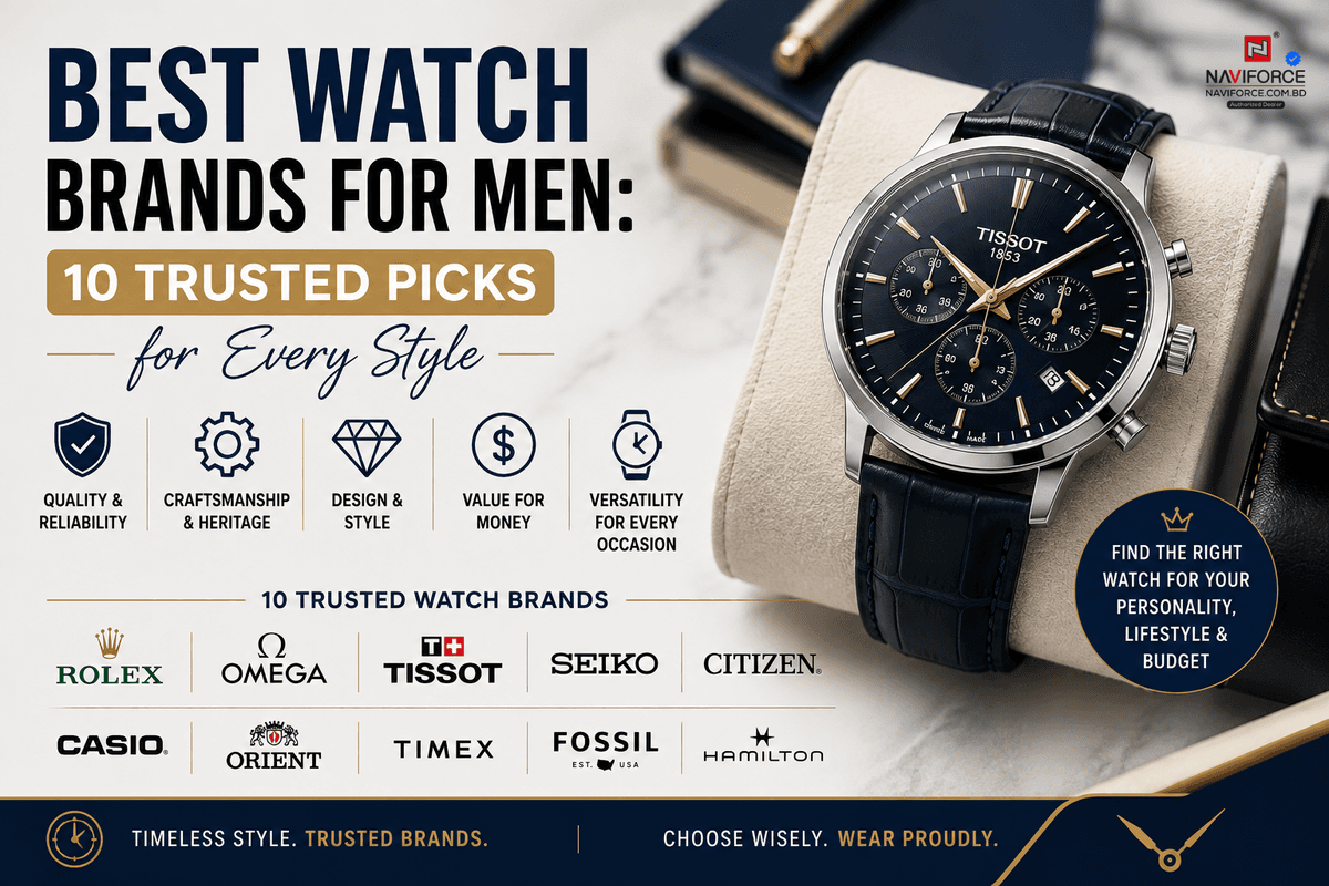 Best Watch Brands for Men: 10 Trusted Picks for Every Style