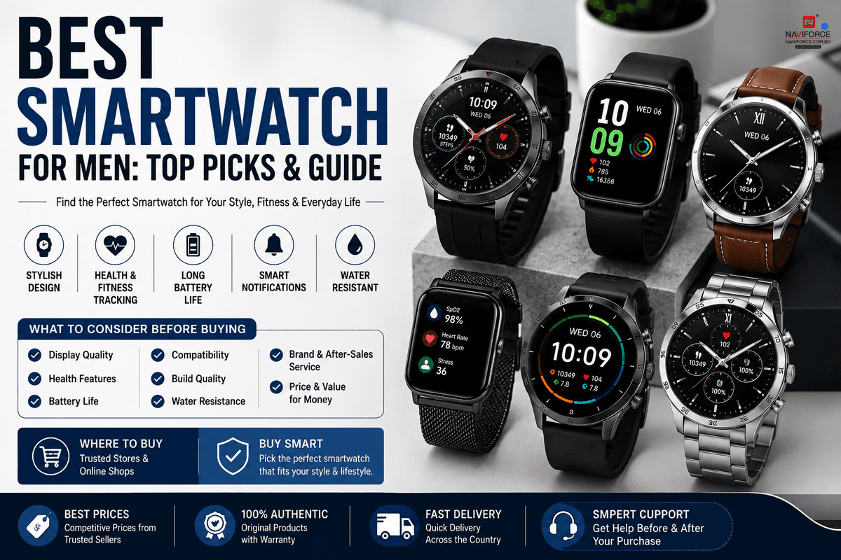 Best Smartwatch for Men in Bangladesh: Top Picks & Guide