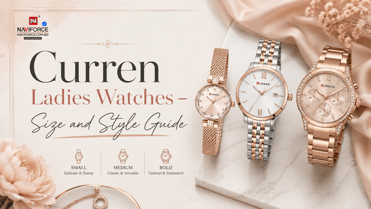 Curren Ladies Watches – Size and Style Guide