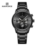 Naviforce 8076 For Men - Black