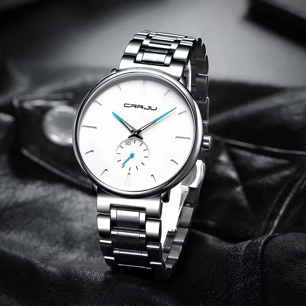 Crrju 2150 CH For Men - Silver White