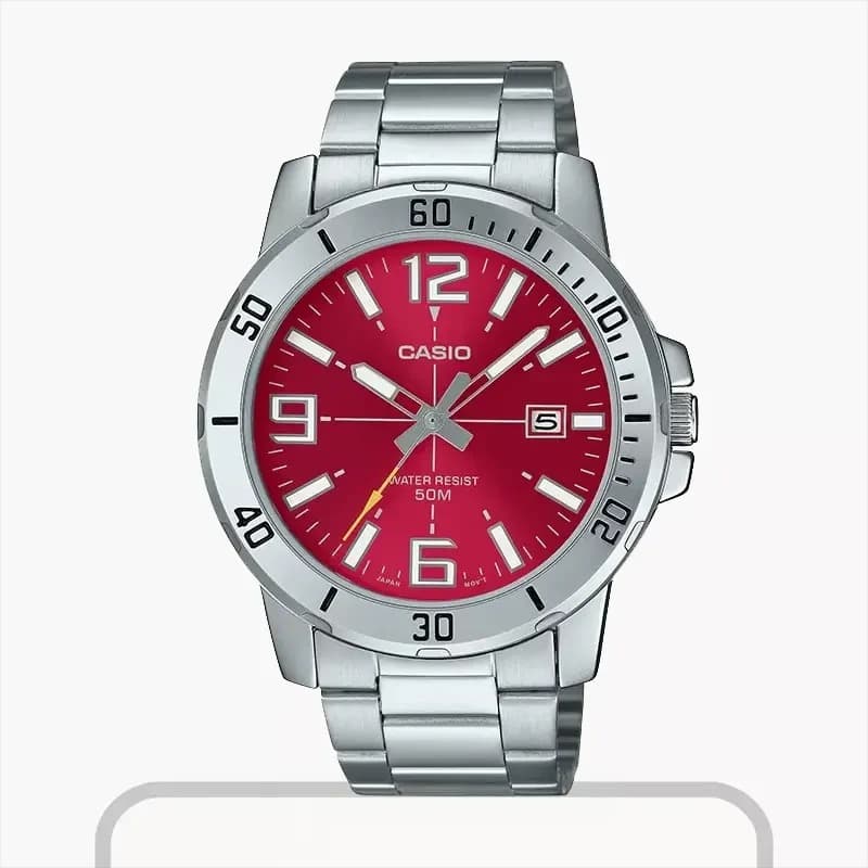 imgi_5_Casio Enticer Red Dial Silver Band Men’s Watch- MTP-VD01D-4BV (1)