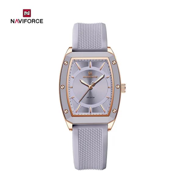 NAVIFORCE-NF5049-Movement-Fashion-Barrel-Shaped-Womens-Watch-Rose-Gold-Purple