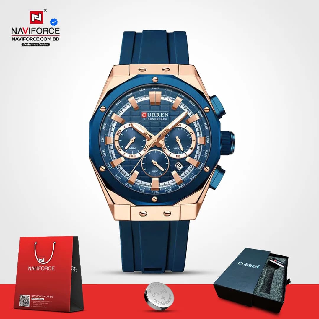 Curren-8464-For-Men-–-Blue