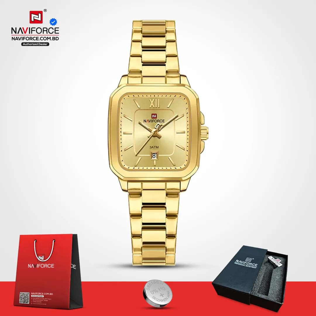 Naviforce-9239-–-Gold-For-Women