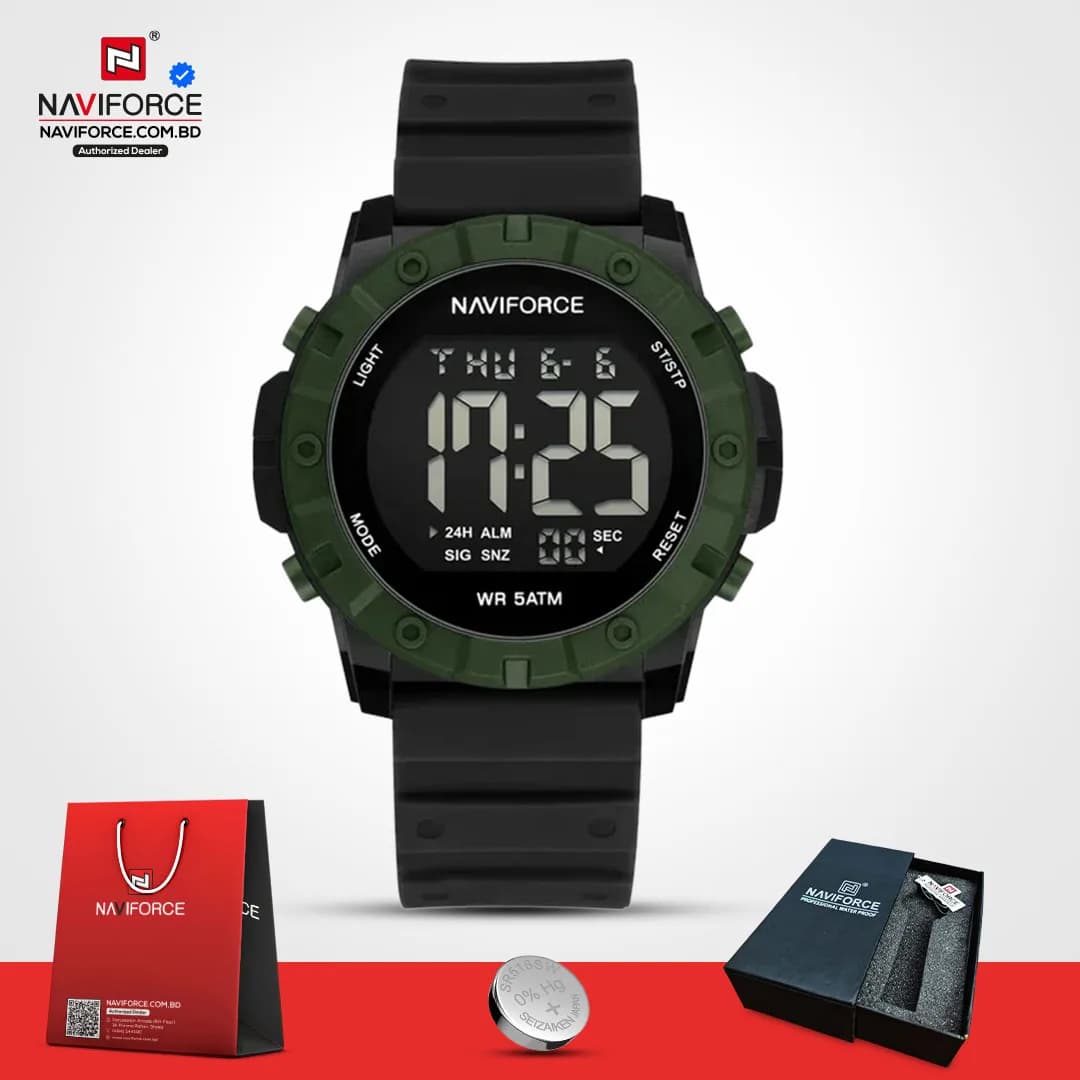 Naviforce-7110-–-Black-Green