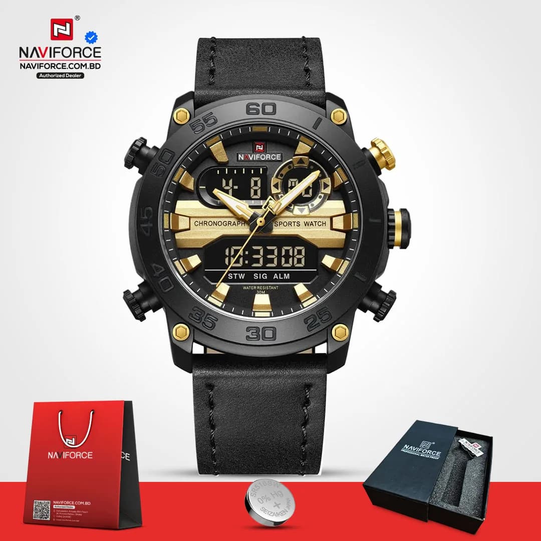 Naviforce-9235-L-–-Black-Gold-For-Men