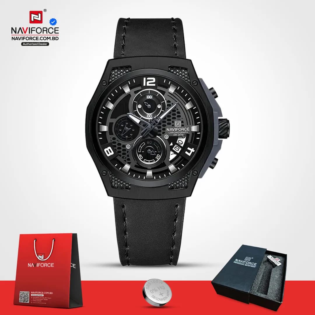 Naviforce-8051L-–-Black