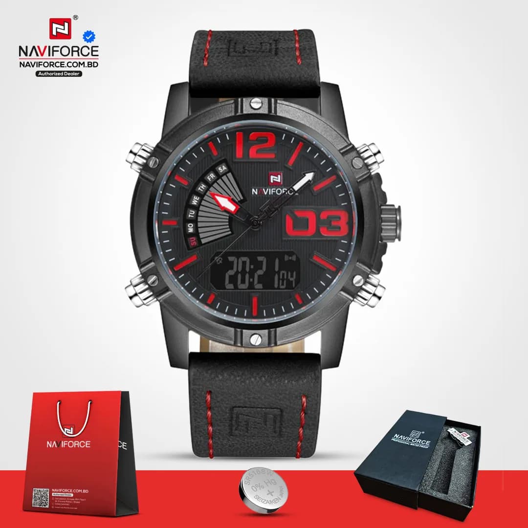 Naviforce-9095-L-–-Black-Red