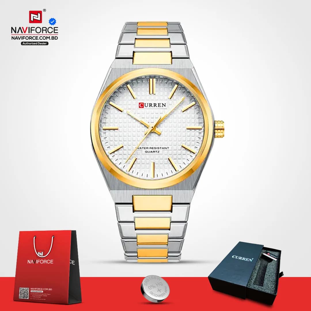 Curren-8439-CH-–-Silver-Gold-For-Men