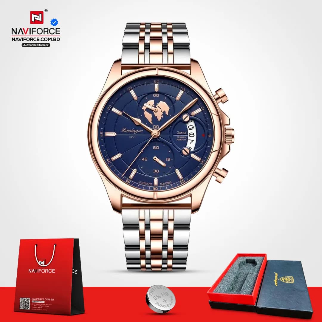 Poedagar-802-CH-–-Sliver-Blue