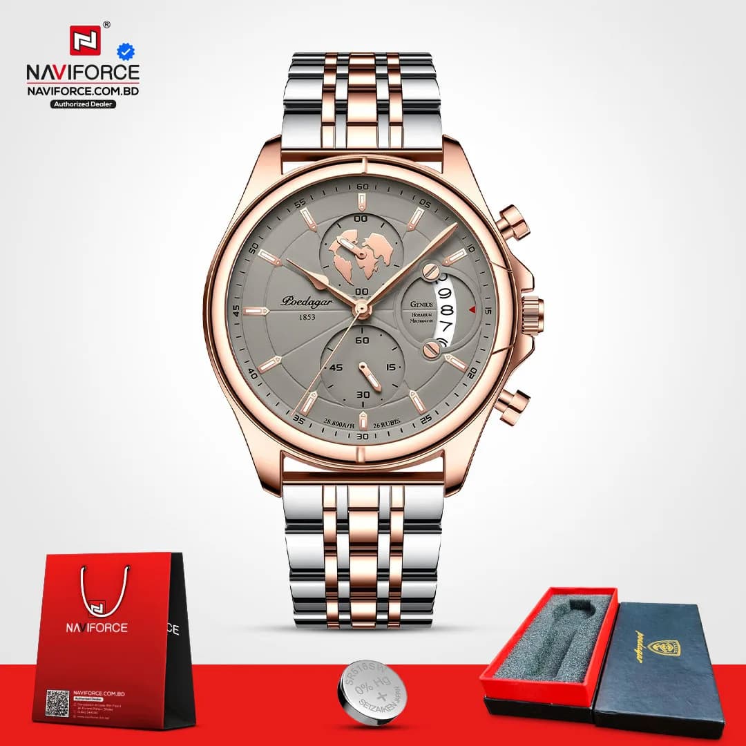 Poedagar-802-CH-–-Silver-Gray