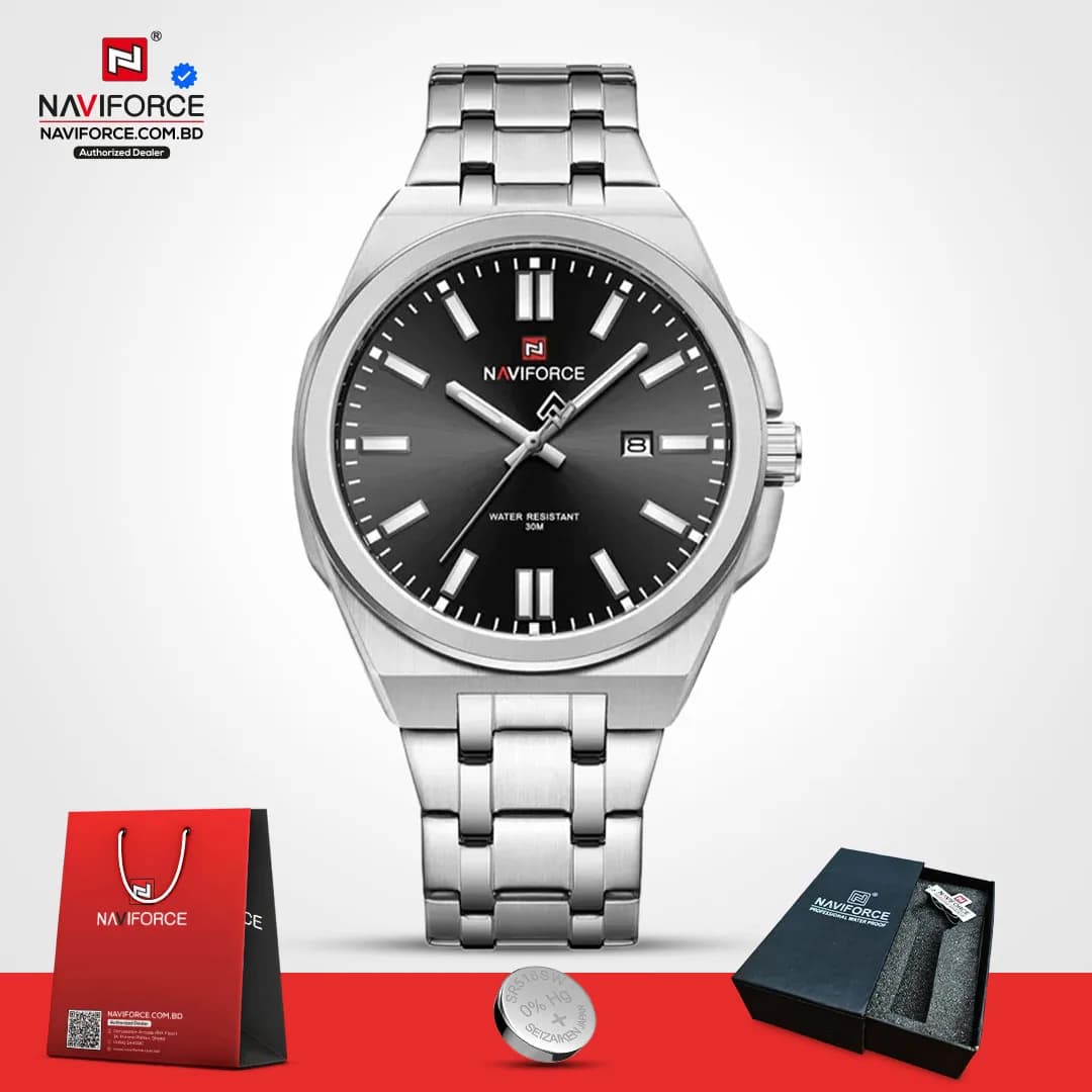 Naviforce-9226-CH-–-Sliver-Black