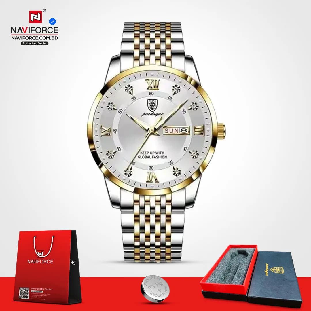 Poedagar-836-CH-–-Gold-Silver-For-Man