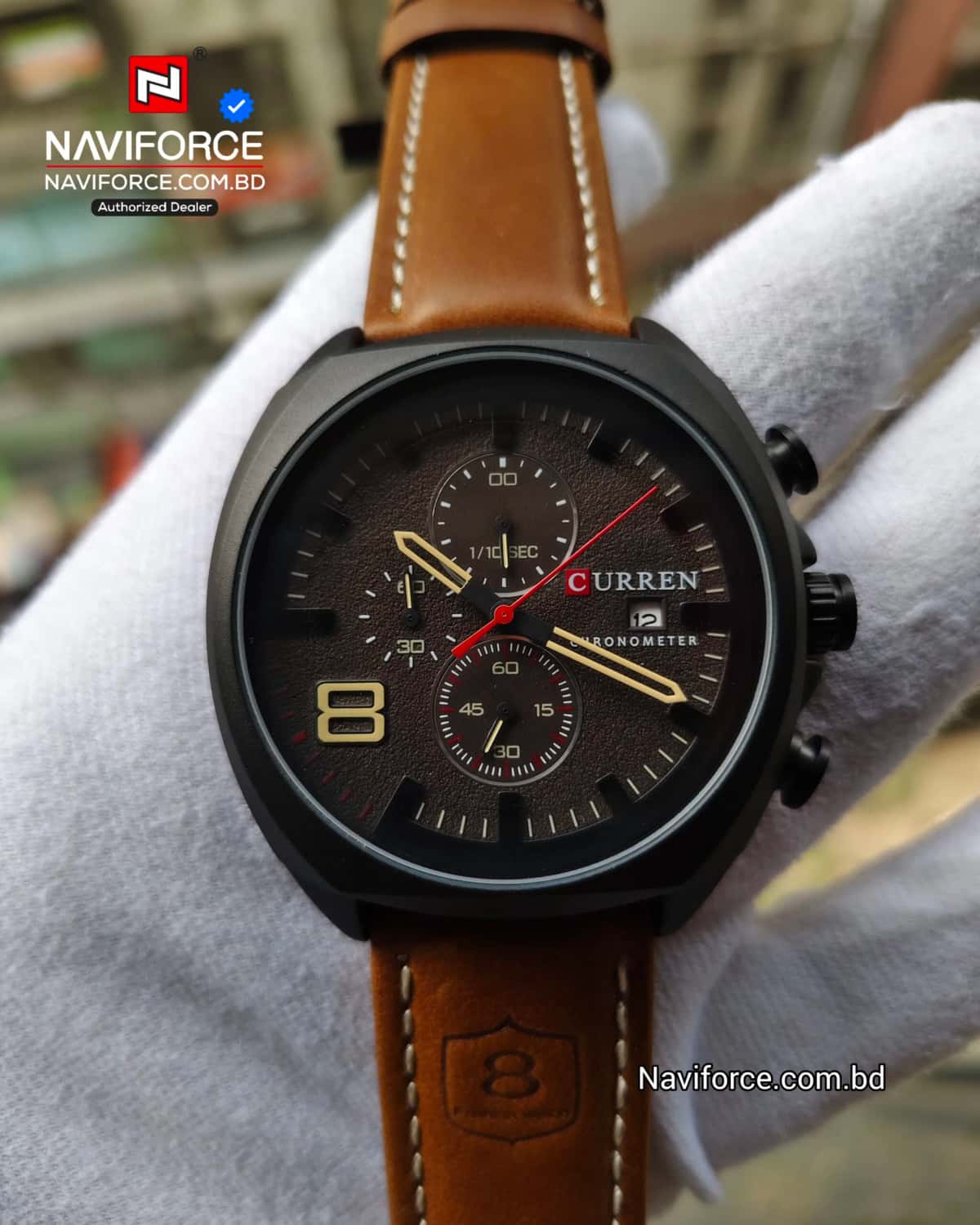 Curren 8324 – Black Brown 1