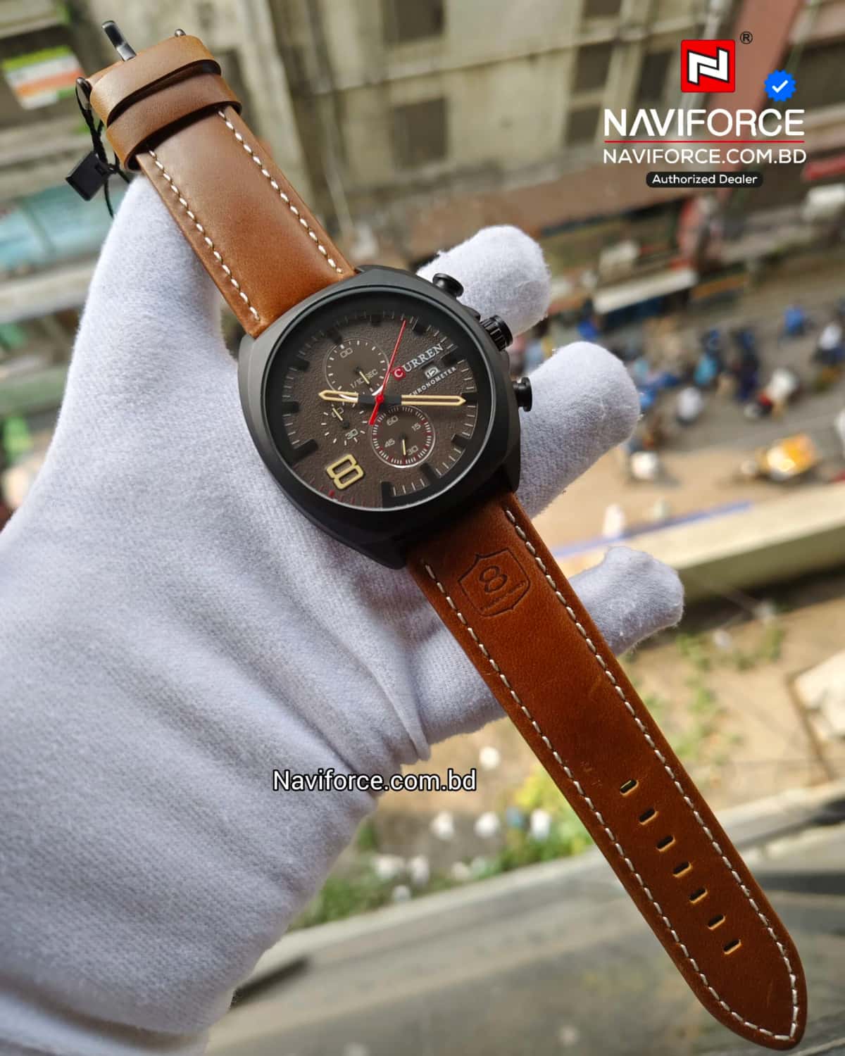 Curren 8324 – Black Brown