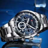 Curren 8355 - Silver Blue