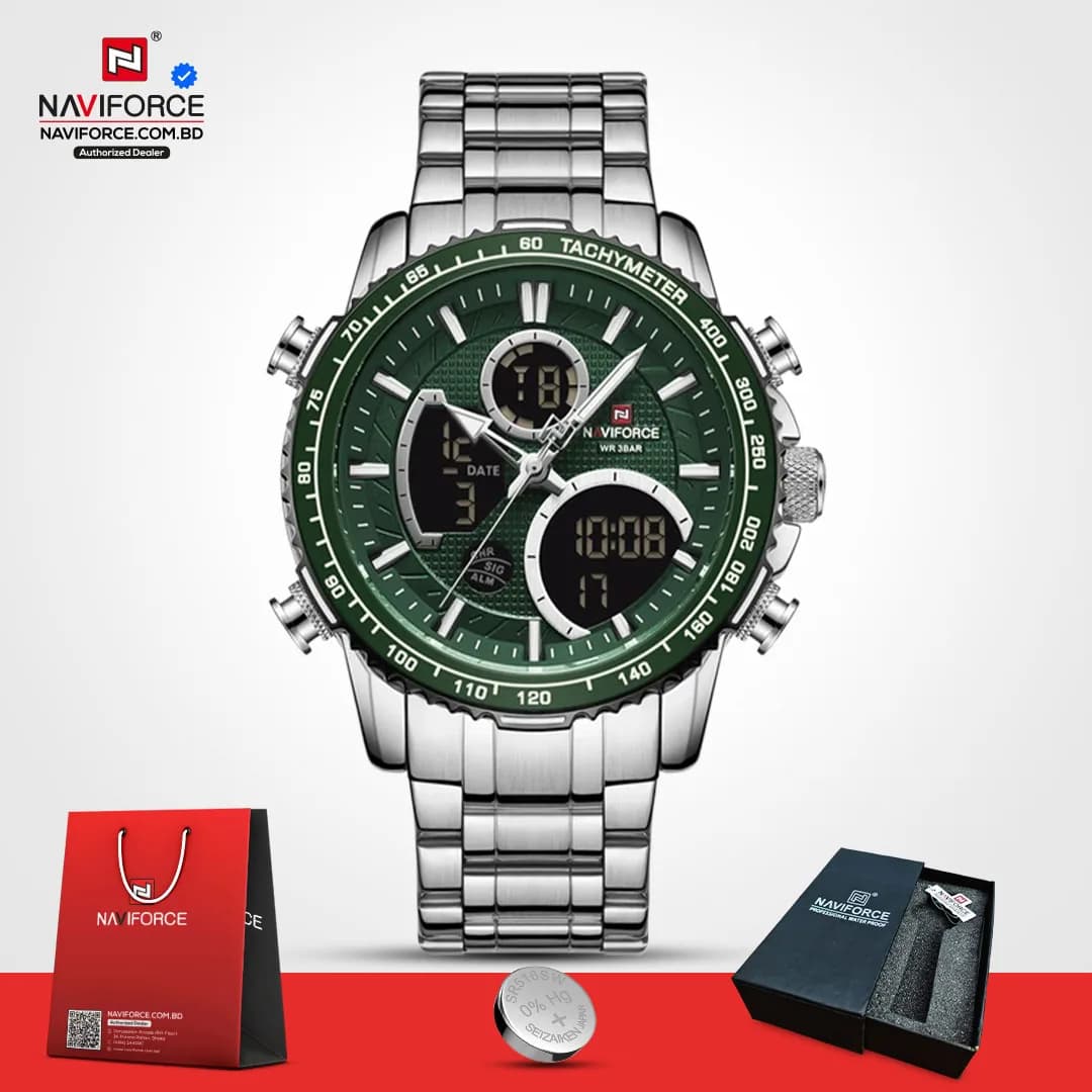 Naviforce-9182-CH-–-Green