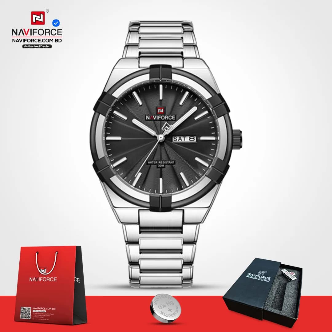 Naviforce-9218-CH-–-Silver-Black