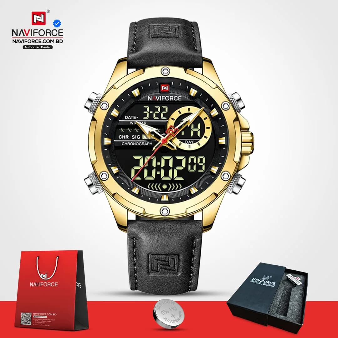 Naviforce-9208-L-–-Golden-Black