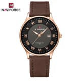 Naviforce 9290 L For Men - Dark Brown Black