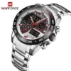 Naviforce 9171 CH - Silver - Image 4