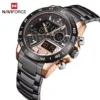 Naviforce 9171 CH - Black Gold - Image 3