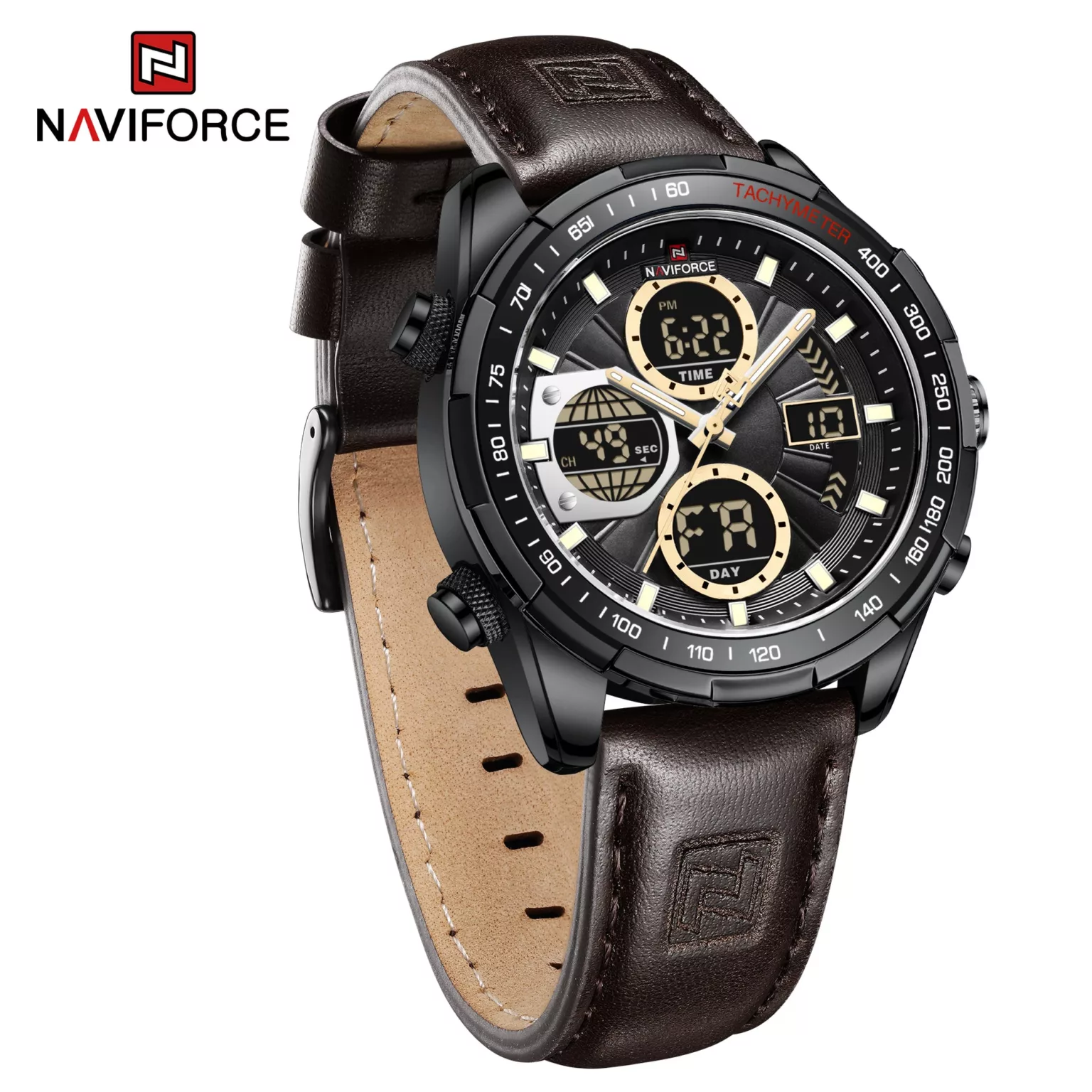 Naviforce 9197 L - DarkBrown Black - Image 3