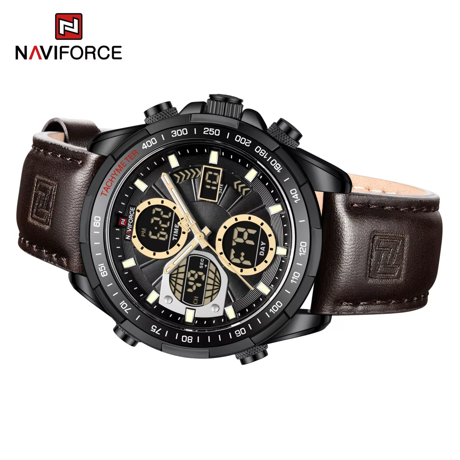 Naviforce 9197 L - DarkBrown Black - Image 5