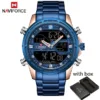 Naviforce 9138 CH - Blue - Image 2