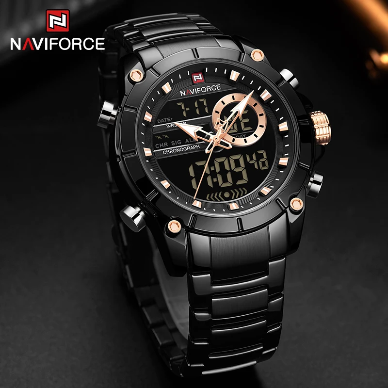 Naviforce 9163 CH Black Watch Price in Bangladesh Naviforce Bangladesh