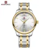 Naviforce 9213 CH - Silver Gold - Image 4