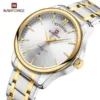 Naviforce 9213 CH - Silver Gold - Image 3