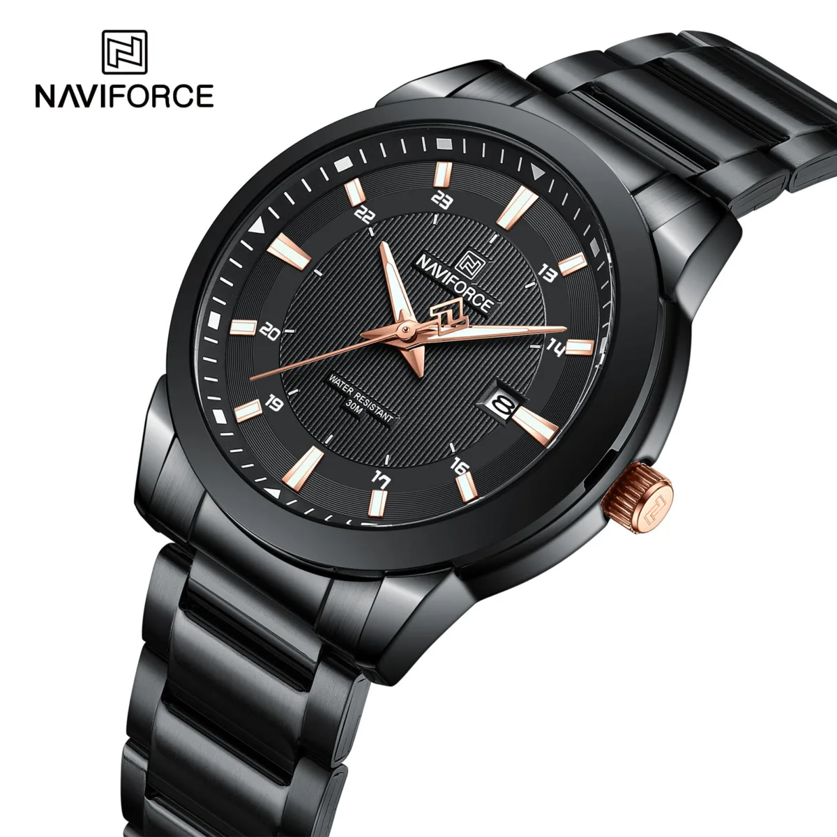 Naviforce 8029 - Black - Image 4