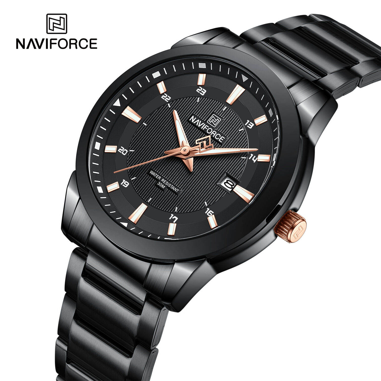 Naviforce 8029 - Black - Image 4