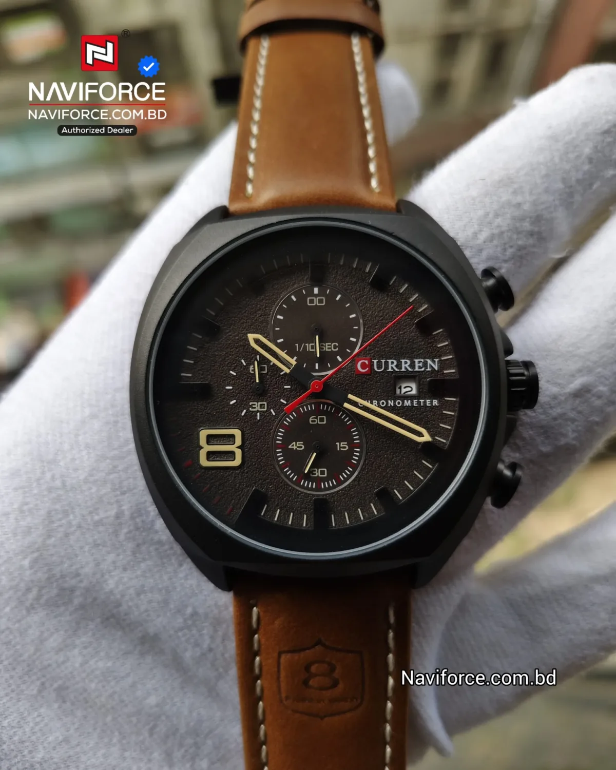 Curren 8324 - Black Brown - Image 4