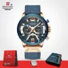Curren 8329 - Rose Gold Blue - Image 2