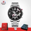 Curren 8395 - Silver Black - Image 2